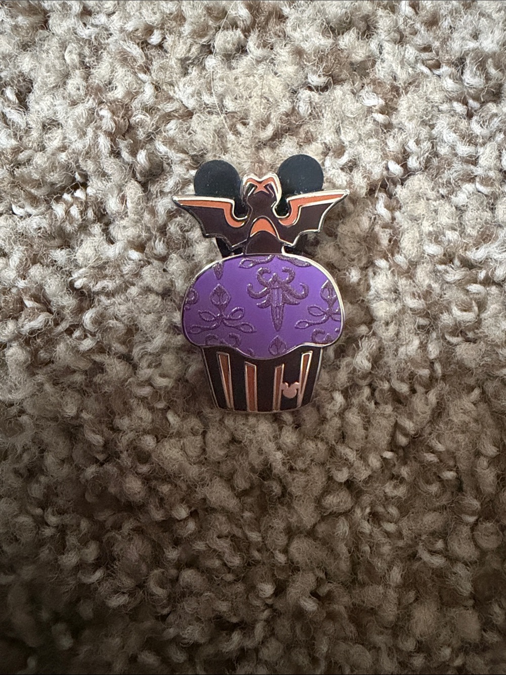 Haunted Purple Cupcake Enamel Pin Chase